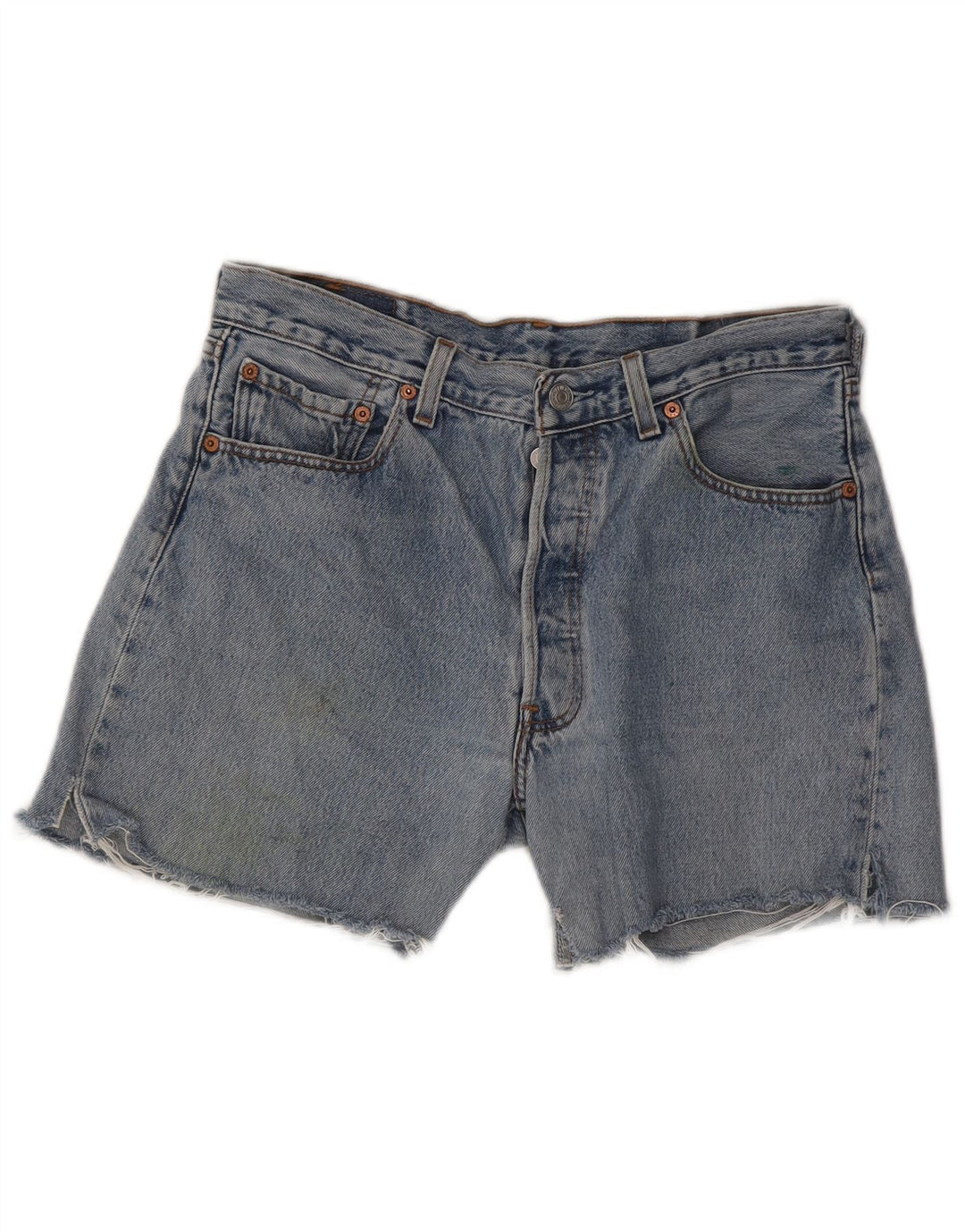 LEVI'S Mens 502 Denim Shorts W33 Medium Blue