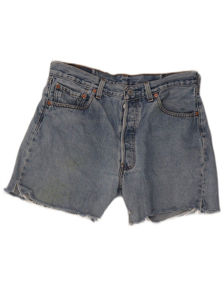 LEVI'S Mens 502 Denim Shorts W33 Medium Blue