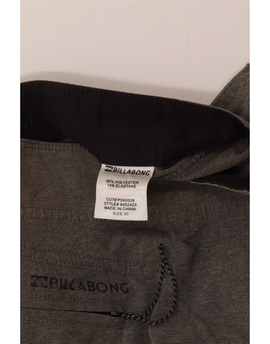 Bañador Billabong Hombre Poliéster Rayas Gris Medio