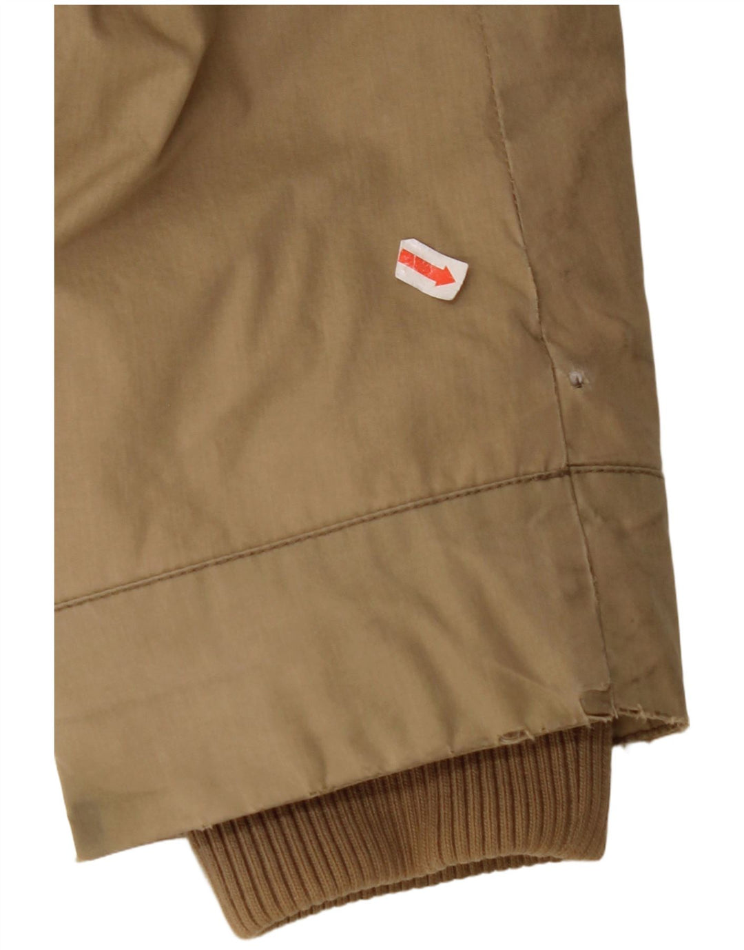 EDWIN Abrigo acolchado para hombre UK 38 Algodón beige medio