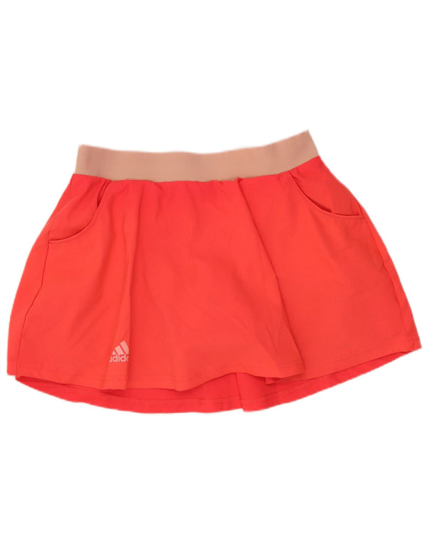ADIDAS Falda de tenis Climalite para mujer UK 8/10 Small Naranja Poliéster