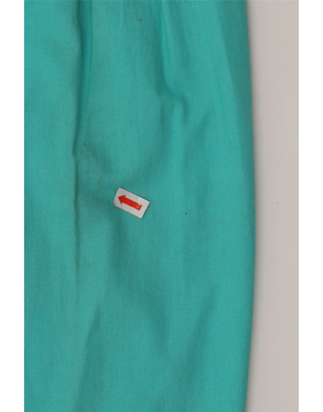 VINTAGE Pantalones chinos de cintura alta para mujer W28 L27 Algodón turquesa