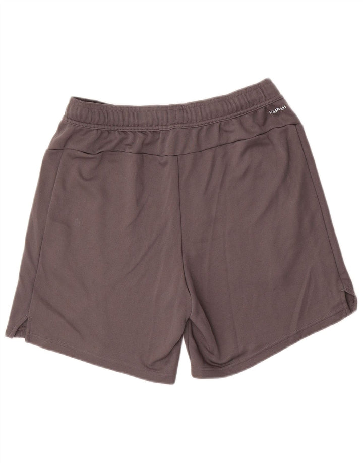 Adidas Hombre Aeroready Regular Fit Pantalones Cortos Deportivos Grande Gris Poliéster