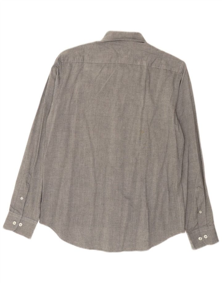 Marina Yachting Camisa Slim Fit Hombre Talla 40 Gris Medio