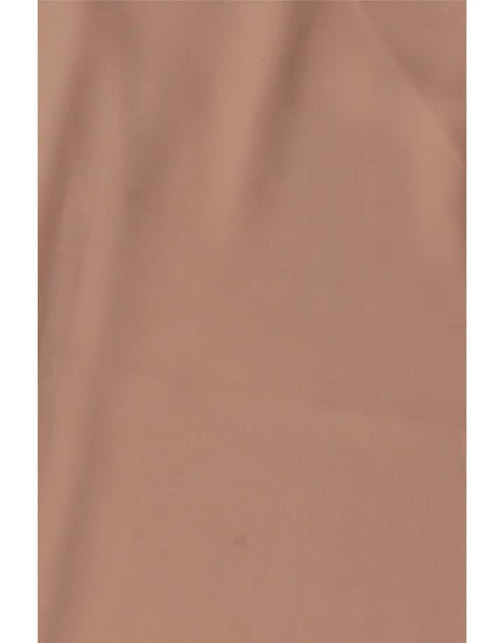 Calvin Klein Blusa sin mangas para mujer Top UK 44 Poliéster rosa grande