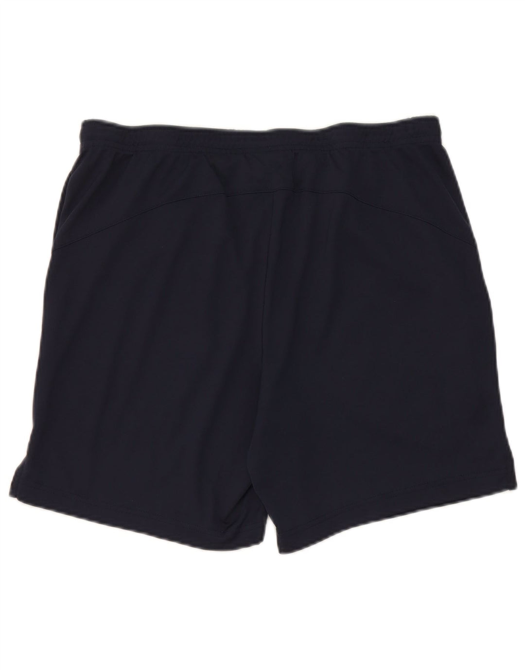 Lotto - Pantalones cortos deportivos para hombre, talla grande, poliéster azul marino