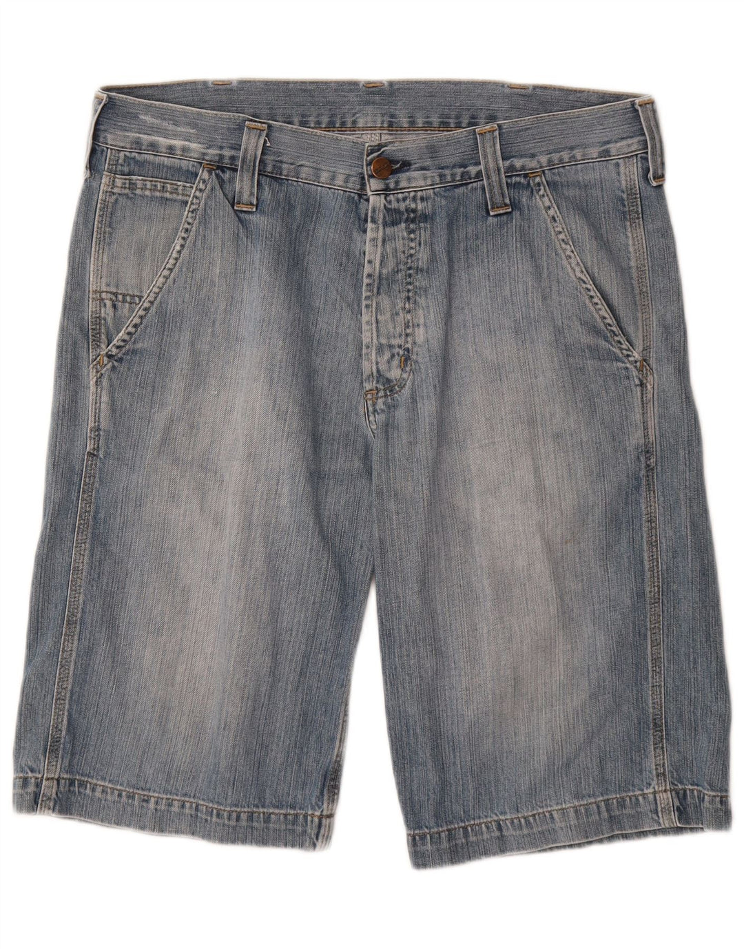 CARHARTT Bermudas vaqueras para hombre W30 Algodón azul medio