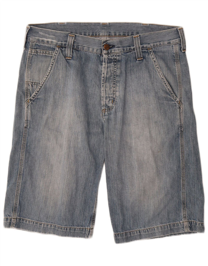 CARHARTT Bermudas vaqueras para hombre W30 Algodón azul medio