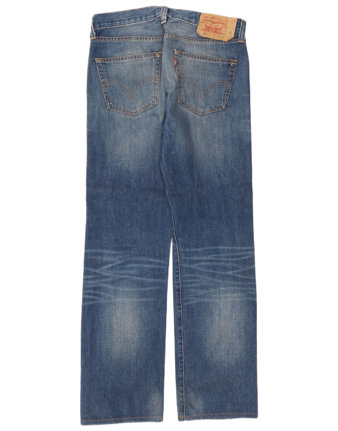 Levi's Hombre 501 Vaqueros Rectos W33 L32 Azul