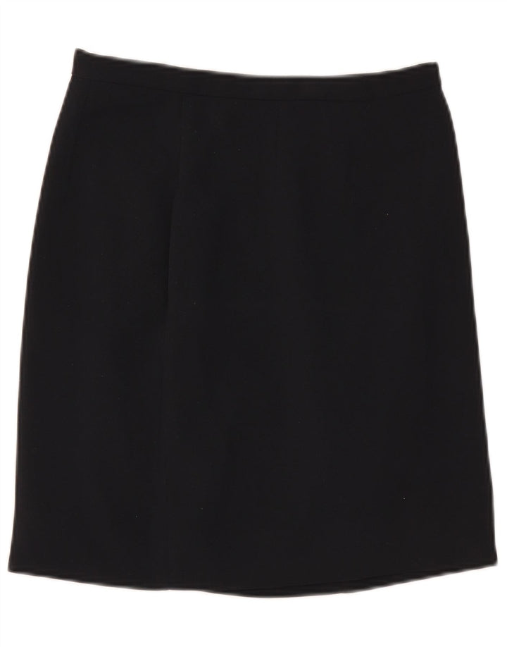 Zara Minifalda Mujer EU 40 Mediana W30 Azul Marino Poliéster