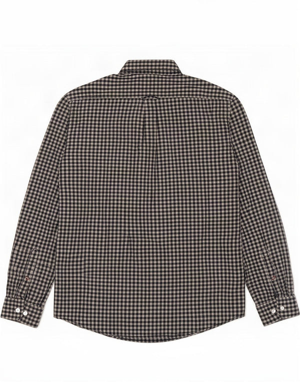 Timberland Camisa de corte regular para hombre XL Algodón a cuadros azul marino