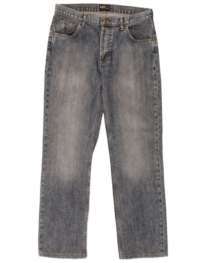Vaqueros rectos Lee para hombre W34 L34 Algodón azul