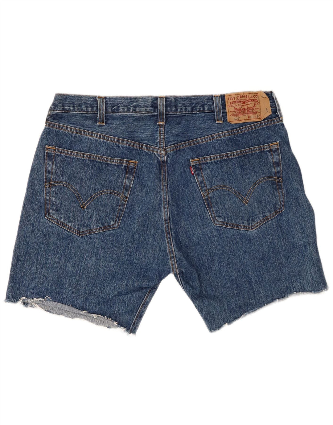 Levi's Mens 501 Shorts De Mezclilla W40 XL Algodón Azul