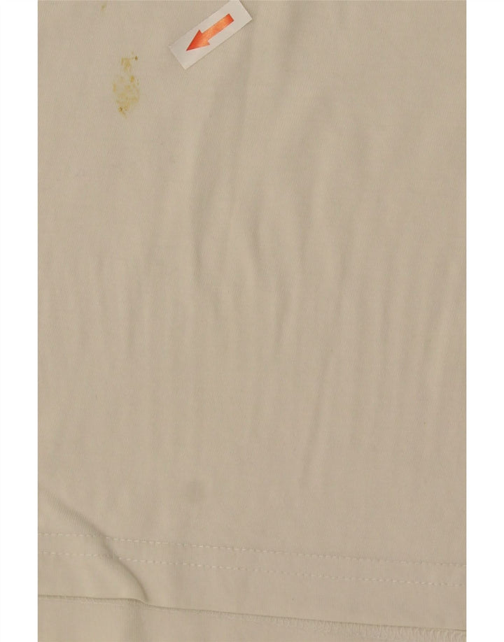 Reebok - Camiseta holgada para hombre, talla pequeña, color blanco