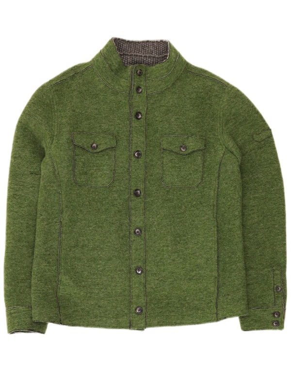 GAS Chaqueta Bomber para Hombre UK 40 Grande Poliéster Verde
