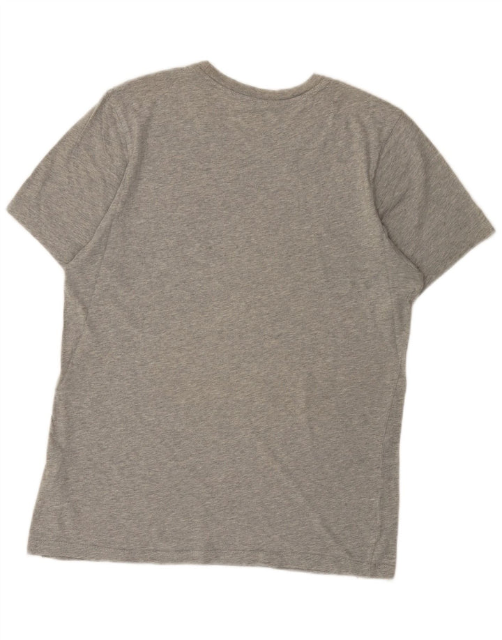 Camiseta Nike Hombre Top Small Gris Algodón