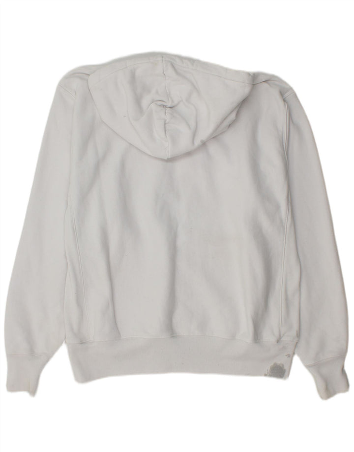 Champion Sudadera Con Capucha Para Hombre Jersey Grande De Algodón Blanco