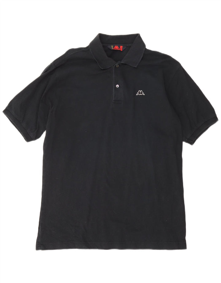 KAPPA Polo Hombre XL Algodón Negro