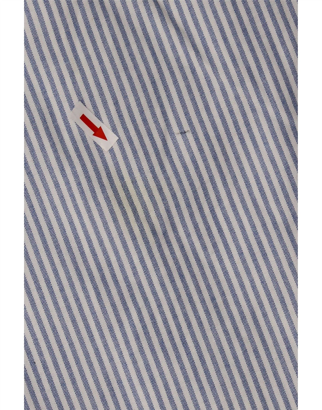 BROOKSFIELD Camisa para hombre Talla 41 Algodón a rayas azul medio