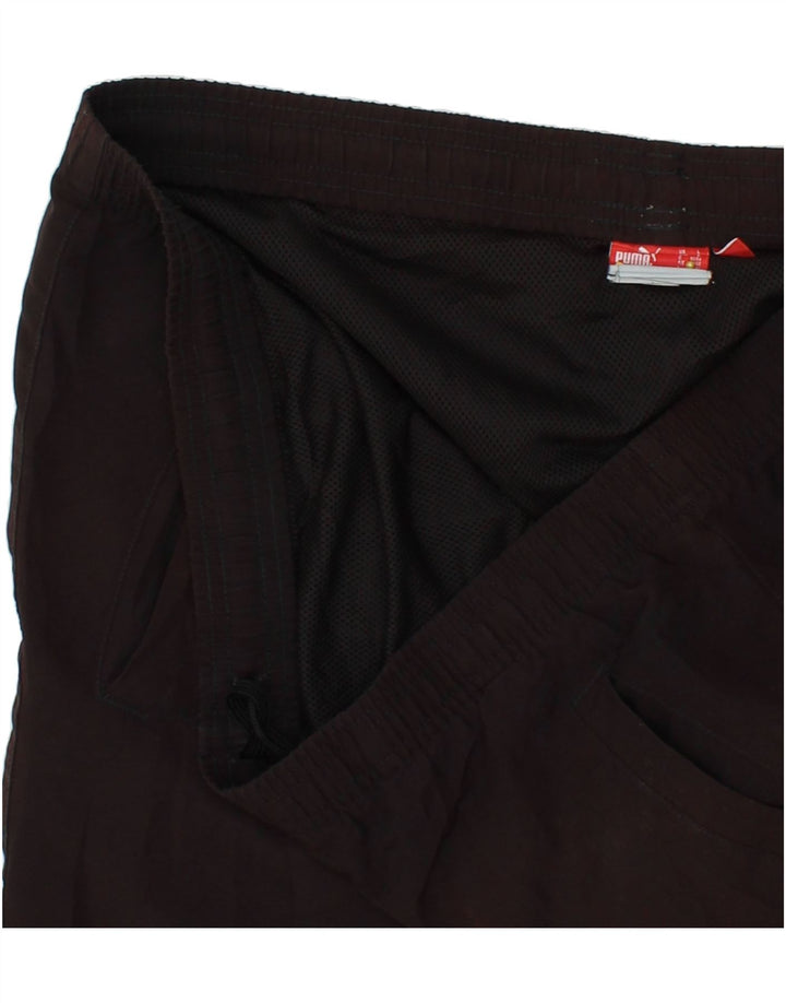 PUMA Mens Sport Shorts Large Black Polyester Vintage Puma and Second-Hand Puma from Messina Hembry 