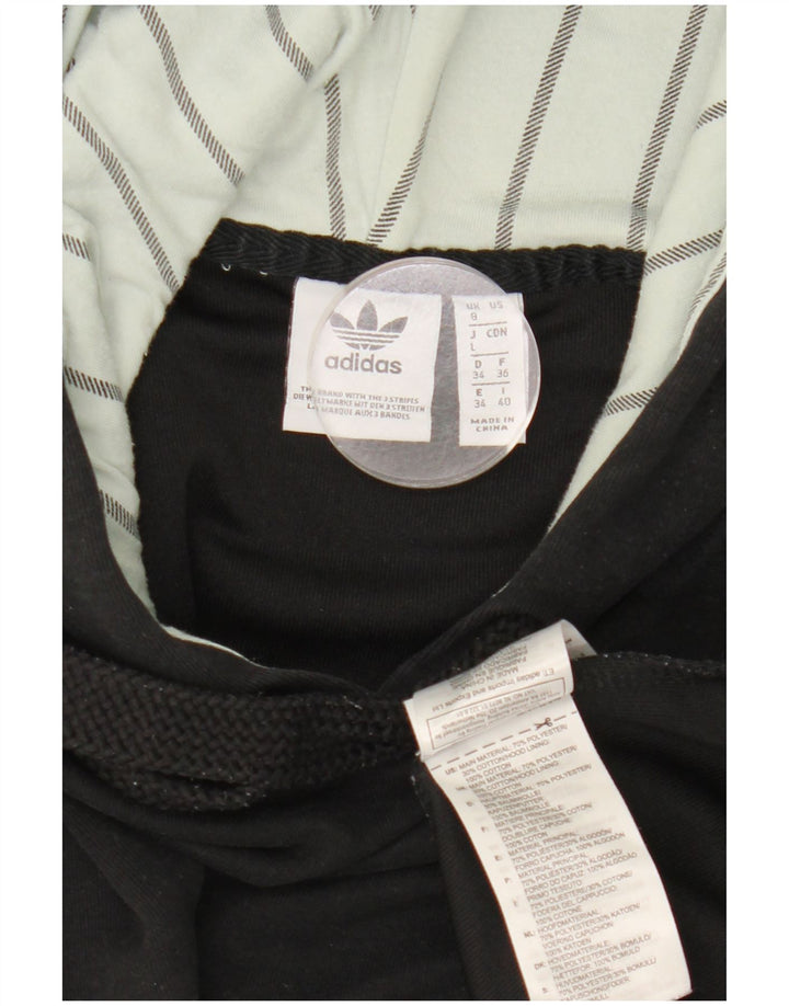 Adidas - Sudadera con capucha para mujer, talla extragrande, poliéster, color negro