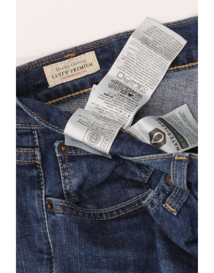Levi's Hombre 511 Slim Jeans W32 L30 Algodón Azul