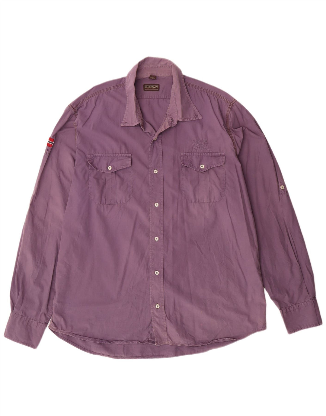 NAPAPIJRI Camisa gráfica para hombre 3XL Algodón morado