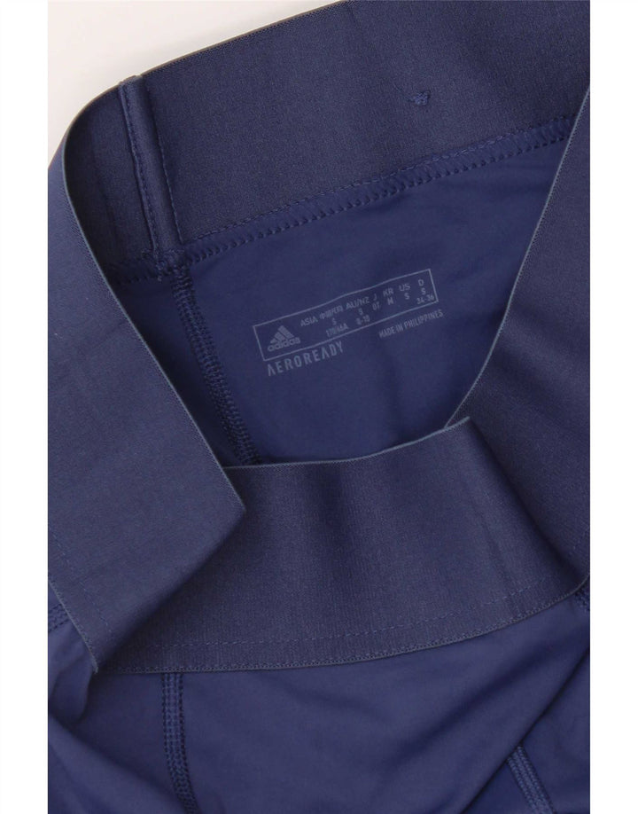 Adidas Leggings para mujer Reino Unido 8/10 Pequeño Azul Marino