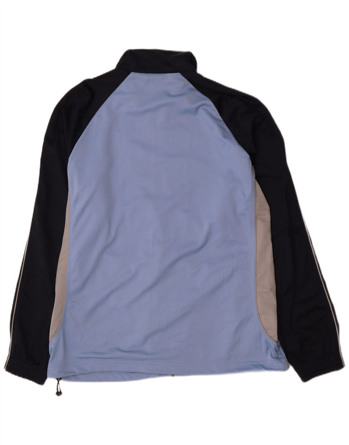 Diadora Hombre Chándal Top Chaqueta 2XL Azul Colorblock Poliéster