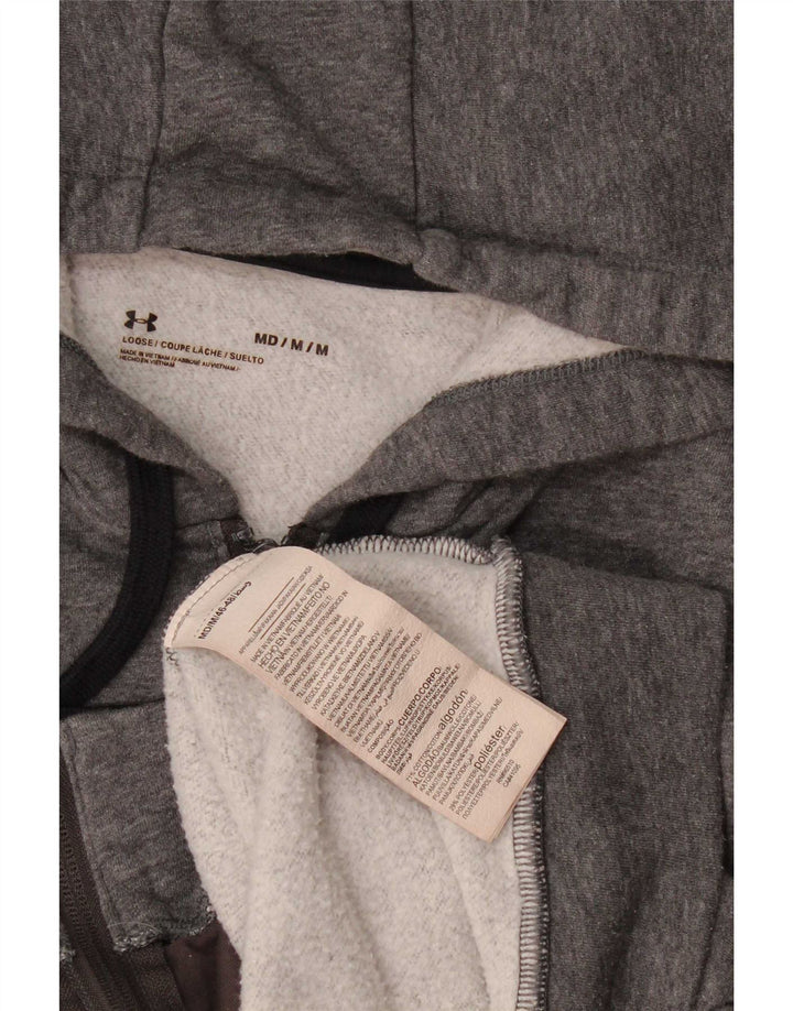 Under Armour Sudadera con capucha y cremallera para mujer Reino Unido 44 Gris medio Colorblock