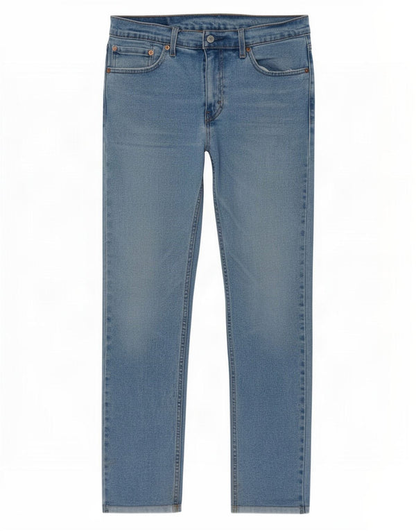 Levi's Hombre 511 Slim Jeans W31 L31 Algodón Azul