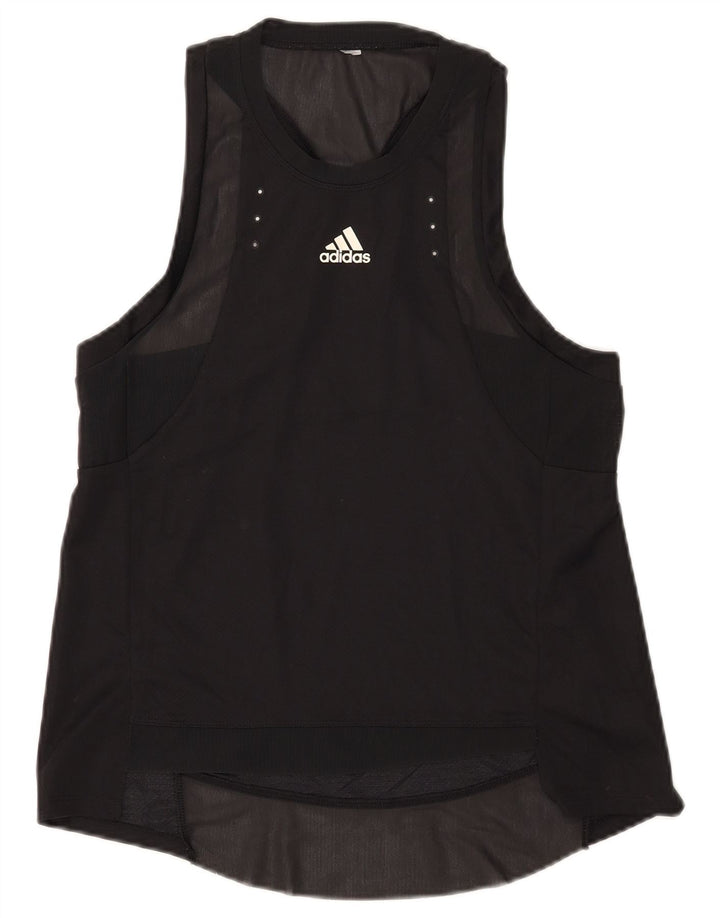 Adidas - Camiseta sin mangas para mujer, talla 40, talla M, color negro