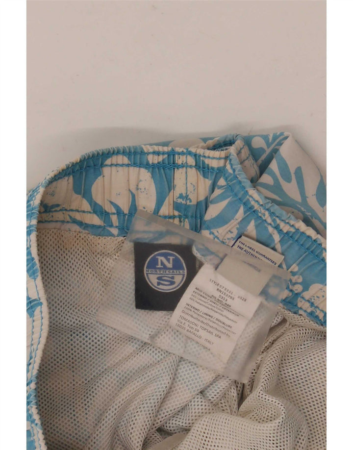 Bañador Hombre North Sails Azul Medio Floral Algodón