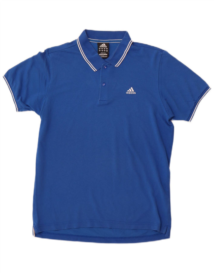ADIDAS Polo Clima 365 para hombre de algodón azul medio