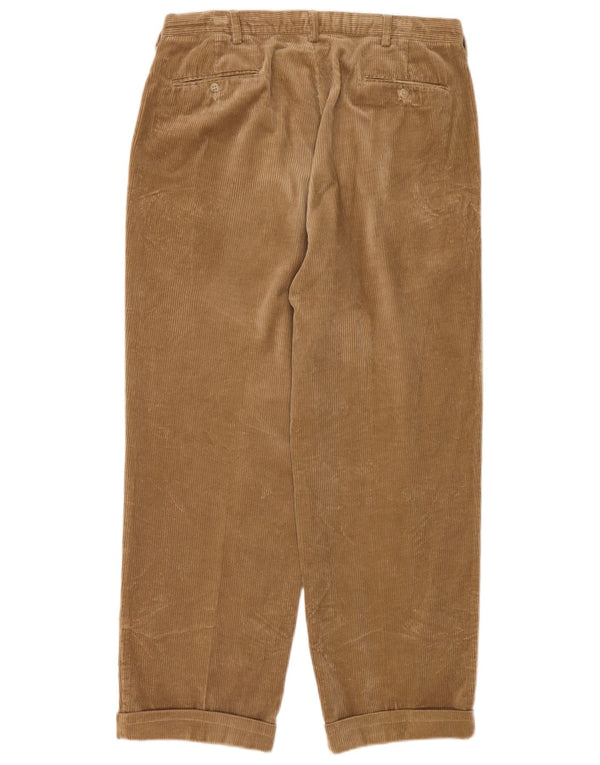 Polo Ralph Lauren Pantalones de pana Andrew Pegged para hombre W35 L31 Algodón beige