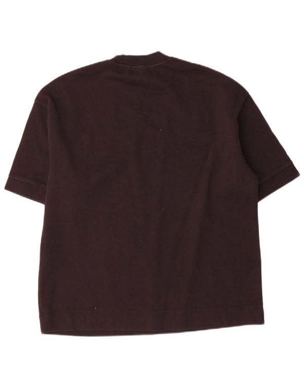 Zara Hombre Camiseta Top Small Algodón Negro