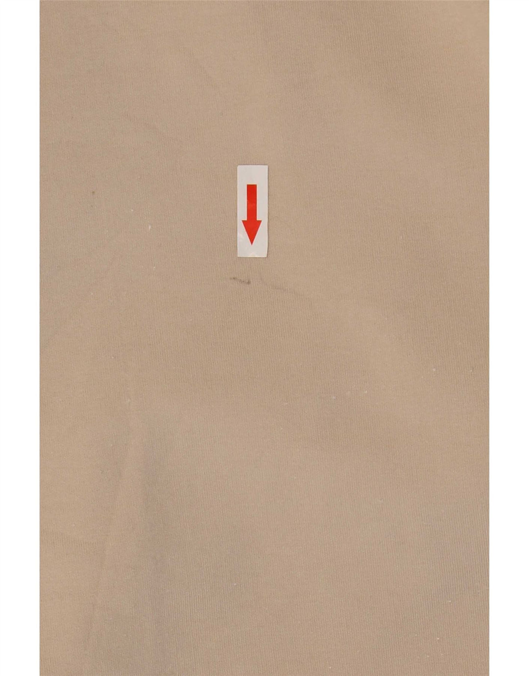 Zara Hombre Top Manga Larga Small Algodón Beige