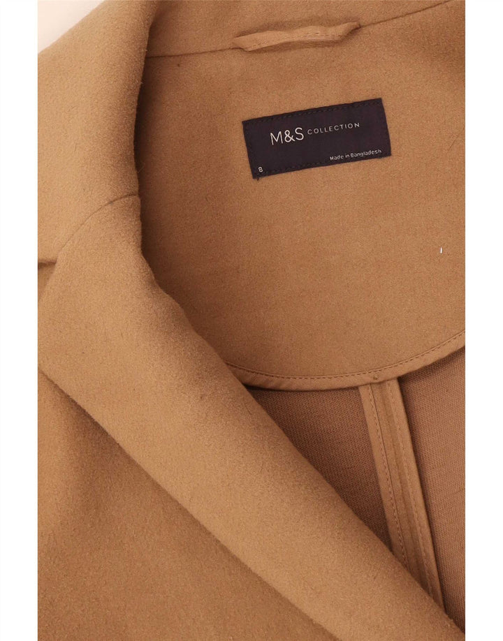 Marks & Spencer Abrigo para mujer Reino Unido 8 Pequeño Beige