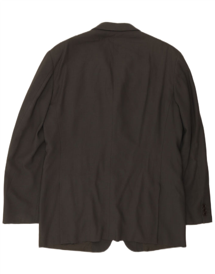 Cerruti 1881 Chaqueta tipo blazer de 3 botones para hombre IT 52 XL Cupro negro