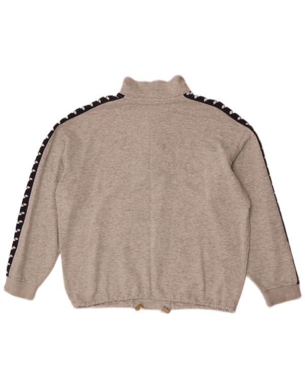 Arena Mujer Oversize Graphic Sudadera Jumper UK 40 XL Gris Colorblock