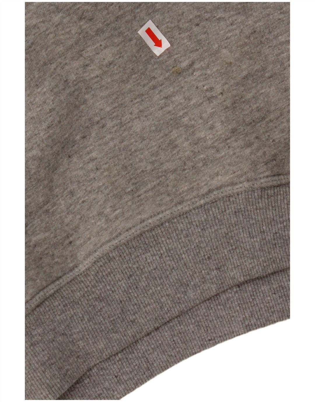 JACK WILLS Jersey con capucha extragrande para mujer UK 10 Small Grey Cotton