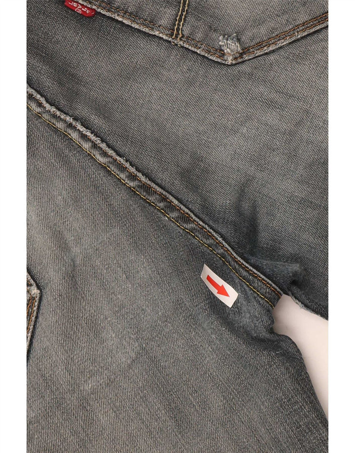 Levi's Mens 519 Slim Denim Shorts W38 XL Algodón gris