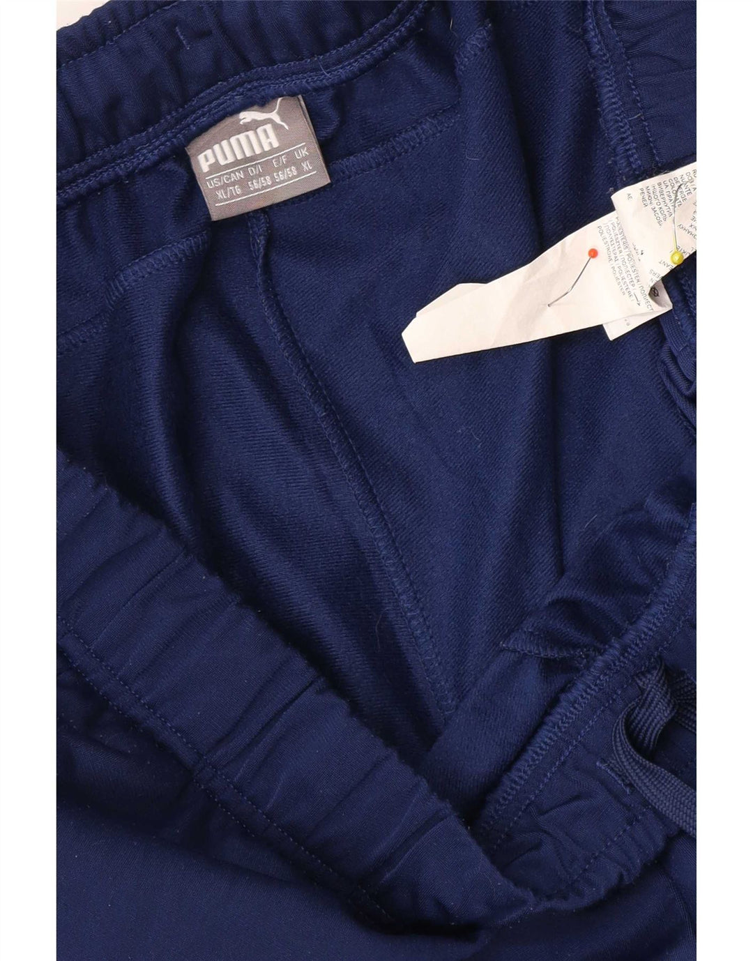 Puma Pantalones De Chándal Hombre Joggers XL Azul Colorblock Poliéster