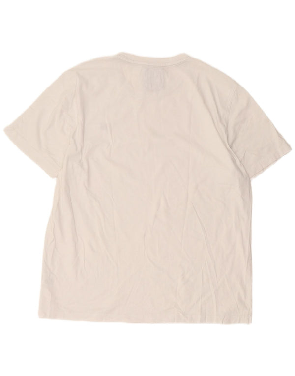 Crew Clothing Camiseta para hombre Top 2XL Algodón blanco