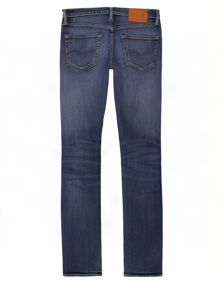 Levi's Hombre 511 Slim Jeans W29 L34 Algodón Azul