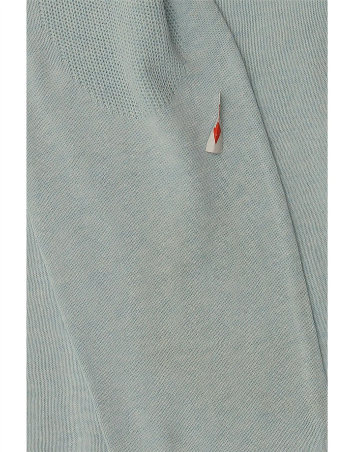 Tommy Hilfiger Jersey con cuello redondo para hombre, talla grande, color azul