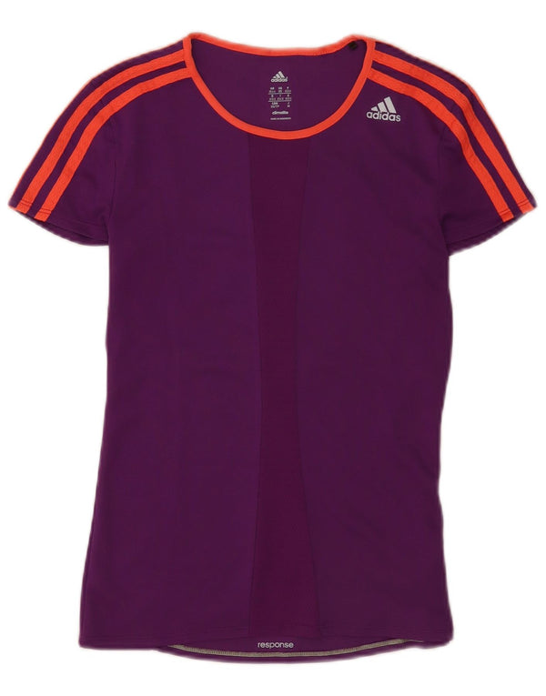 Adidas Camiseta Mujer Top UK 4/6 XS Morado Poliéster Deportes