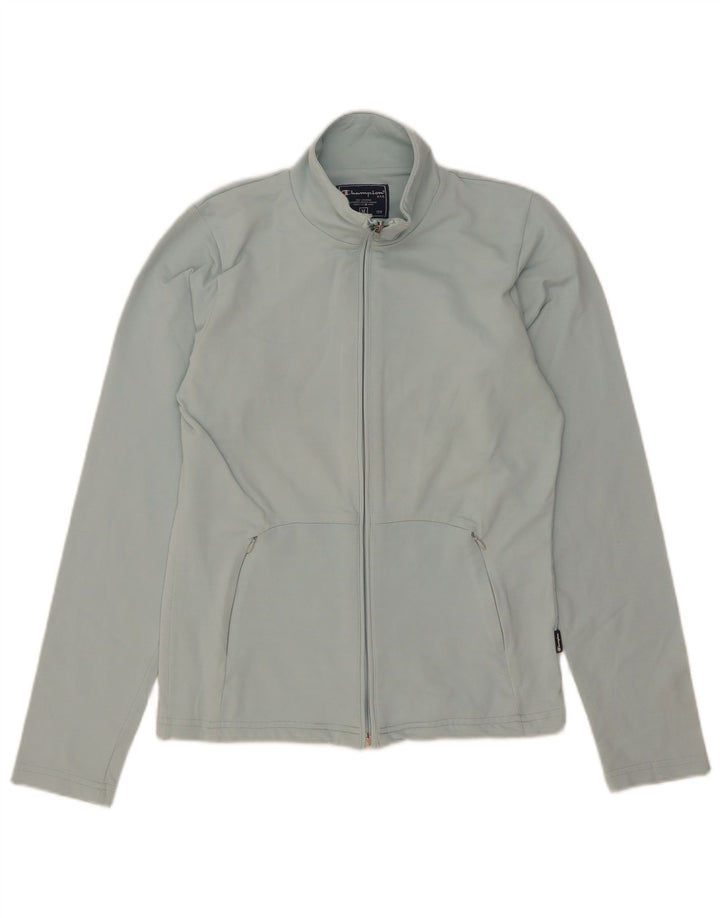 Champion Chaqueta de chándal para mujer UK 12 Poliamida azul medio