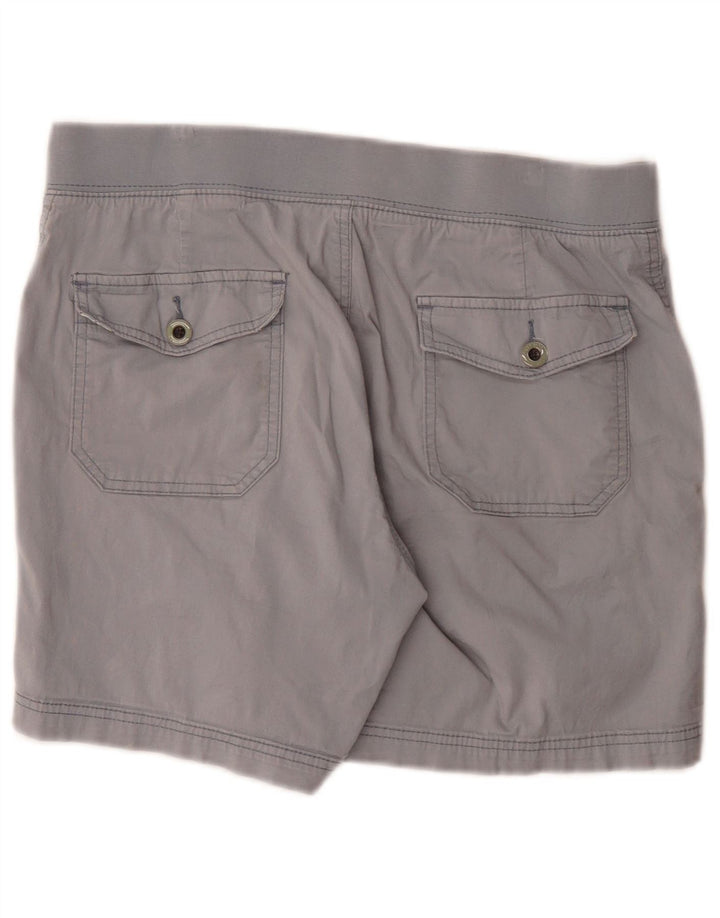 Lee pantalones cortos cargo para mujer US 12 grande W32 algodón azul