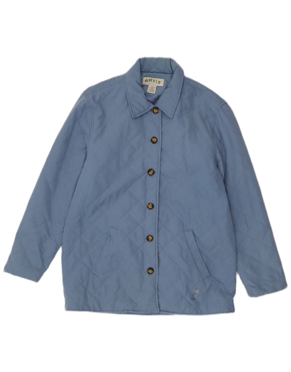 Orvis Chaqueta acolchada para mujer UK 44 Poliéster azul medio